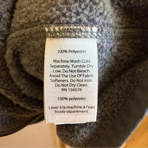 Vineyard Vines Men's Fleece Vest Gray M Full-Zip TX Southlake Carroll Dragons - Picture 9 of 12